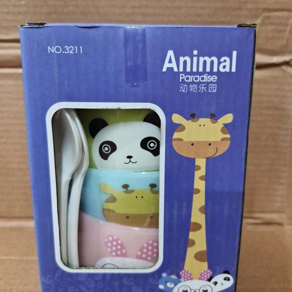3211-ANIMAL BOWL SET